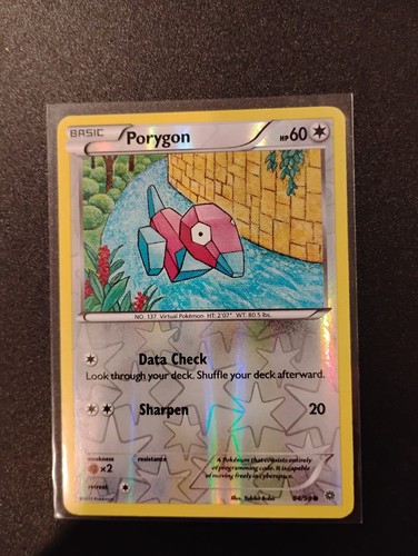 Porygon 64/98 Reverse Holo Common XY Ancient Origins Pokemon Card 2015