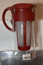Hario Cold Brew Coffee Pot in Red 600ml MCPN-7R Made In Japan NWOB