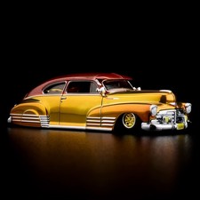 Mattel Hot Wheels RLC Exclusive 1948 Chevy Fleetline Lowrider Gold JJY66