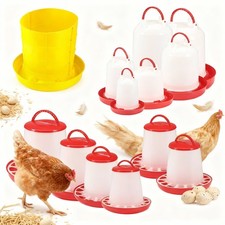 Distributore automatico di mangime ciotola abbeveratoio abbeveratoio per polli pollame abbeveratoio