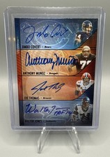 2025 Panini Silhouette Jimbo Covert, Munoz, Thomas, Jones. Quad auto 1/3 FOP 🔥