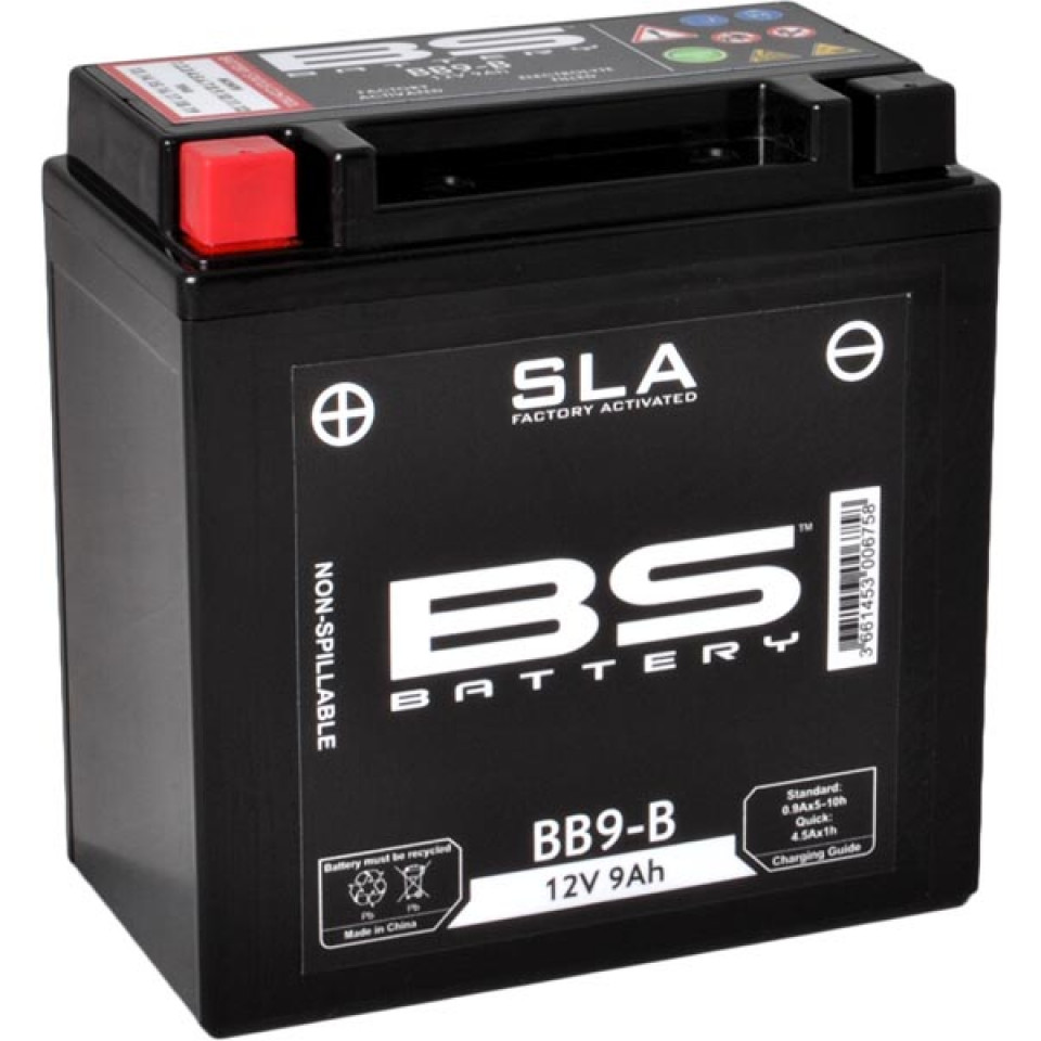 Batterie Malaguti 125 F18 résistant au froid BS Battery YB9-B 12V SLA - 3