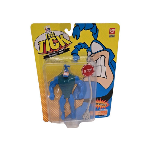 THE TICK SERIES 2 "HURLING TICK WITH STOP SIGN" 1995 NEW