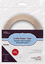 Scrapbook Adhesives Crafty Power Tape Refill .25"X81'