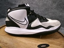 Nike Men's Kyrie Infinity TB White/Black Basketball Shoes Size 14 DO9616-100