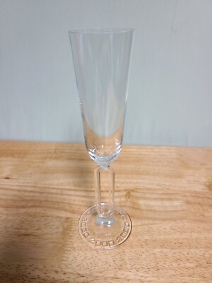 Riedel Crystal Champagne Flute Glass 2000 Millenium Signed