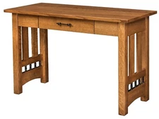 Amish Mission Arts & Crafts Writing Desk Secretary Solid Wood 