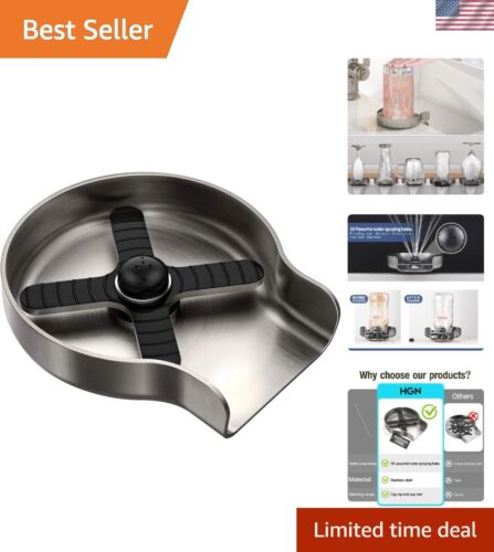 Metal Faucet Glass Rinser for Kitchen Sinks,Bottle Washer,Kitchen Sink Access...