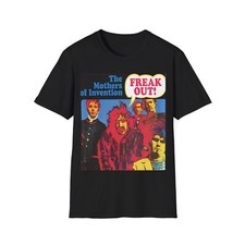 Unisex Soft Cotton T-Shirt. The Mothers of invention. Zappa Freak out