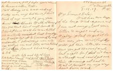 1919 Handwritten letter Flora H Sullivan Portsmouth Maine ME Stamped Envelope