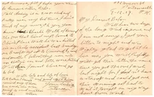 1919 Handwritten letter Flora H Sullivan Portsmouth Maine ME Stamped Envelope