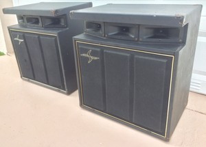 vintage shure speakers