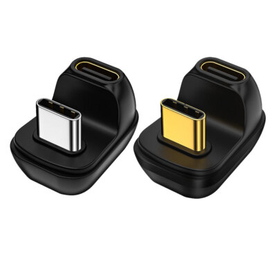 USB2.0/4.0 40Gbps Data Adapter Mini U-Shape USB C Female to Male Cable Converter