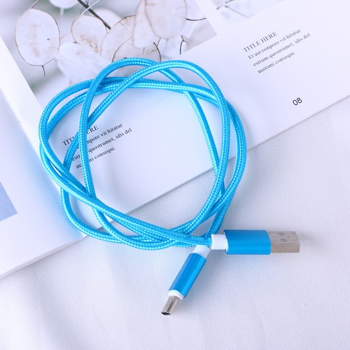 1M USB C Kabel Nylon Geflochtenes Schnellladegerät Schnelle - 第 7/11 張圖片