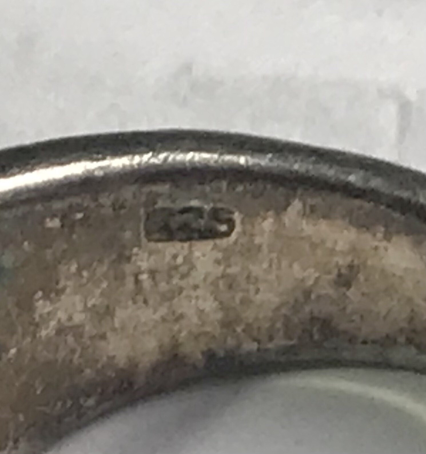 Sterling Silver 925 Ring Interwoven Pattern Size … - image 5