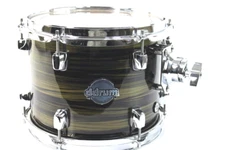 ddrum Dominion Birch 10 x 8  Rack Tom Drum - Brushed Olive Metallic  NEW #R5206