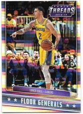 2018-19 Panini Threads Premium Lonzo Ball 192/199 Floor Generals #5