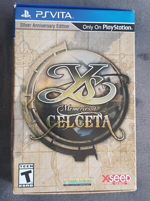 Ys Memories of Celceta Silver Anniversary Edition - Sony PlayStation - PS Vita