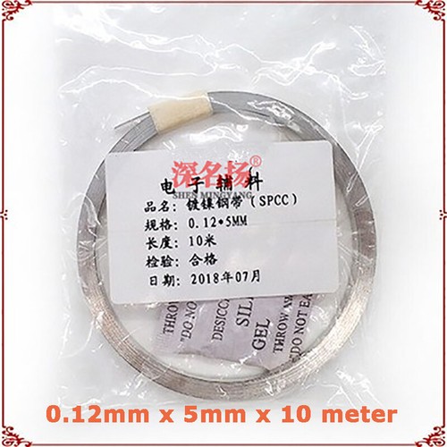Nickel Plated Strip Tape For Li 18650 Battery Spot Welding 0.15 mm / 0.12 mm - Picture 13 of 16