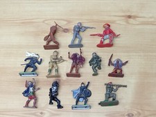 Vintage 1960s Britains - Lone Star - Crescent - Johillco Toy Indians & Soldiers 