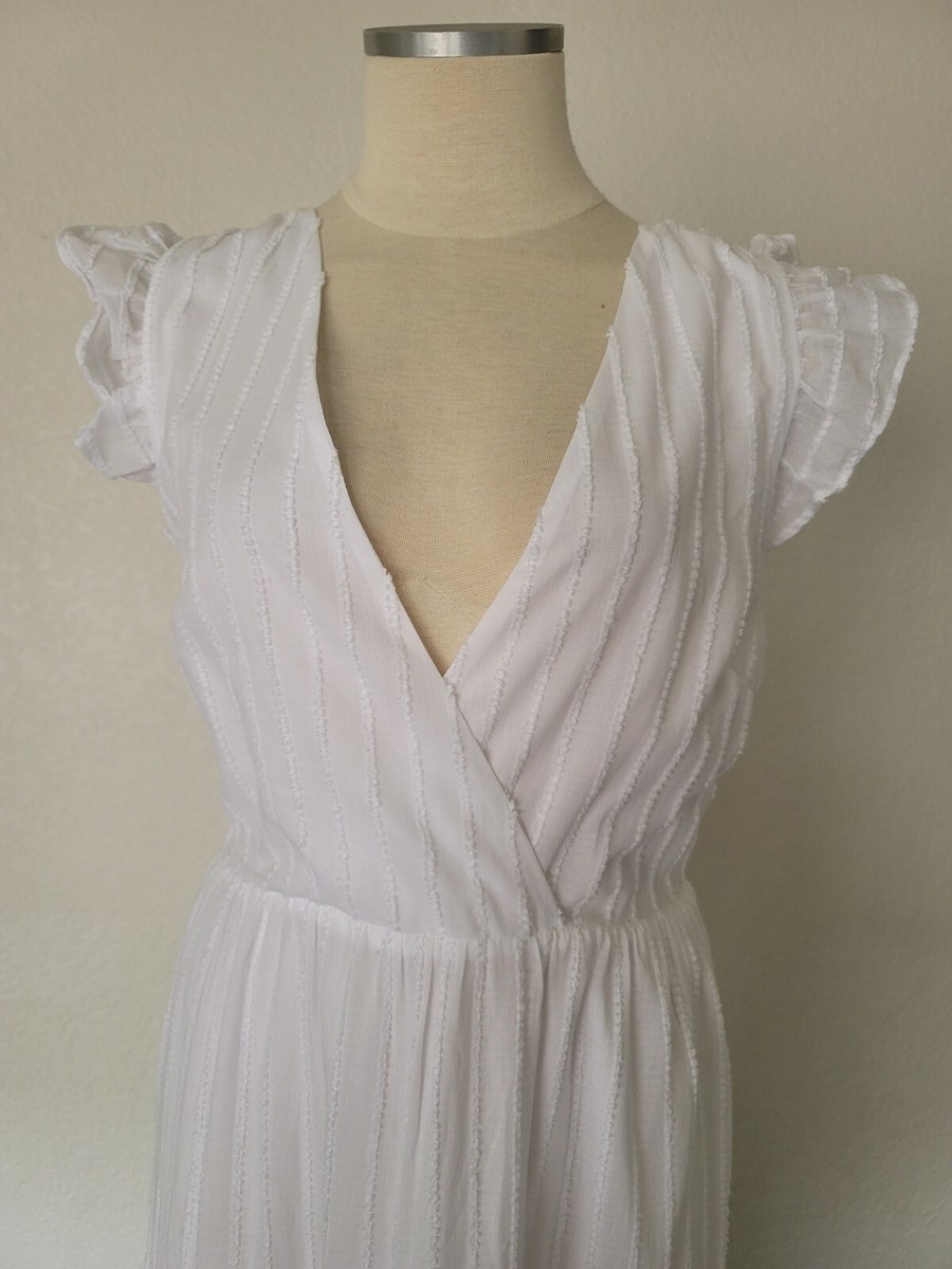 zara white pleated dress ZW COLLECTION PLEATED DRESS - White