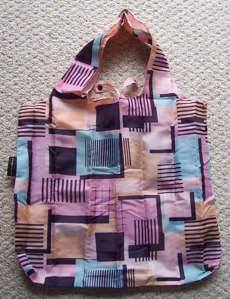 Bolsa de compras reutilizable Envirosax doble asa enrollable y broche de presión cerrada Foto 2 de 4