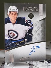 2016-17 Ultimate Collection Rookie Auto #123 JC Lipon 277/299 Winnipeg EXNM Note