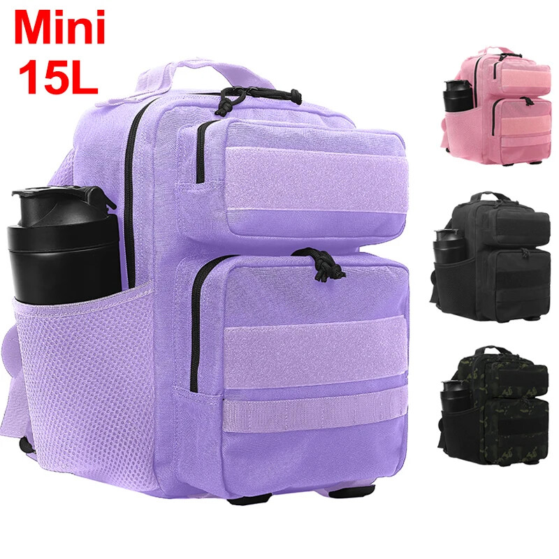 Mochila de viaje 15LCamping bolsa de gimnasio para mujeres hombres mochila al aire libre senderismo trekking