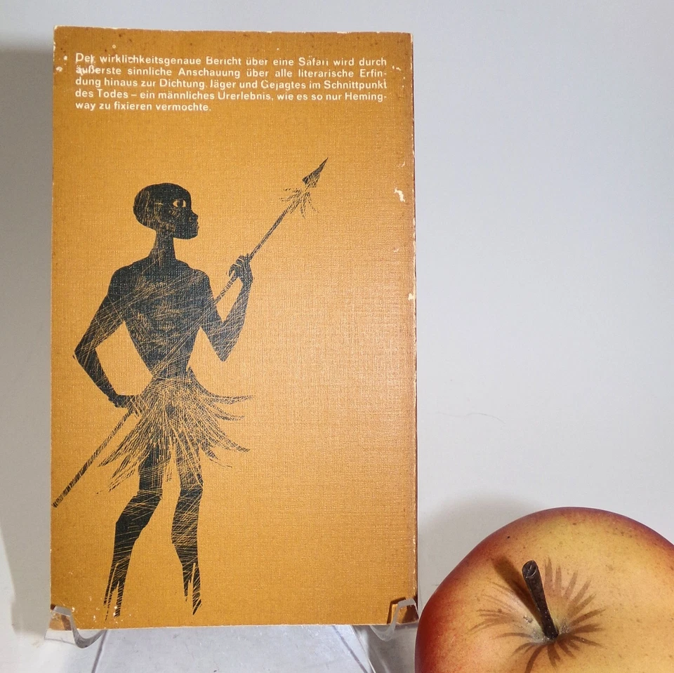 Ernest Hemingway German Language 1968 " Die Grunen Hugel Afrikas" Foto 3 de 4