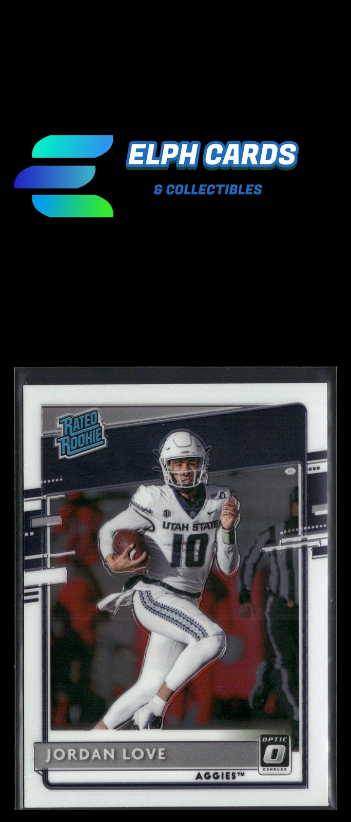 2020 Panini Chronicles Draft Picks #7 Jordan Love Donruss Optic Rated Rookies