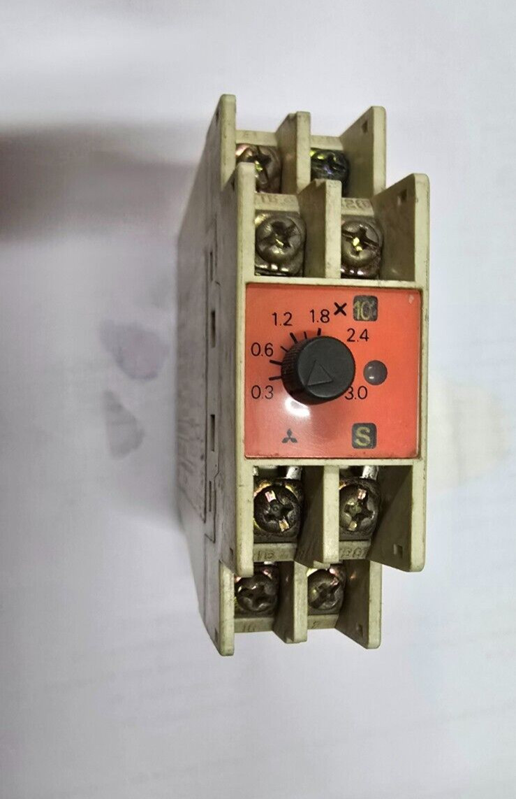 SRS-H NP INPUT 100-120 V AC Solid State Timer Relay USED 30S Mitsubishi SRS H NP