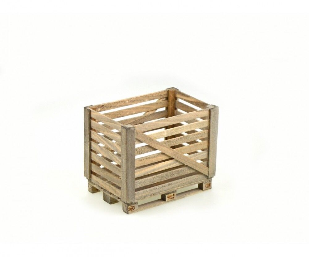 Carson 500907609 - 1:14 Wood Lattice boxes on euro pallet-NEW