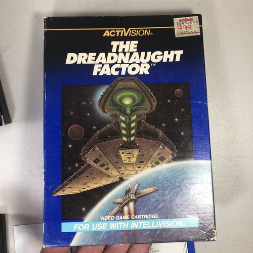 1982 The Dreadnaught Factor (Intellivision) Video Game RARE Complete CIB Tested - Picture 5 of 10