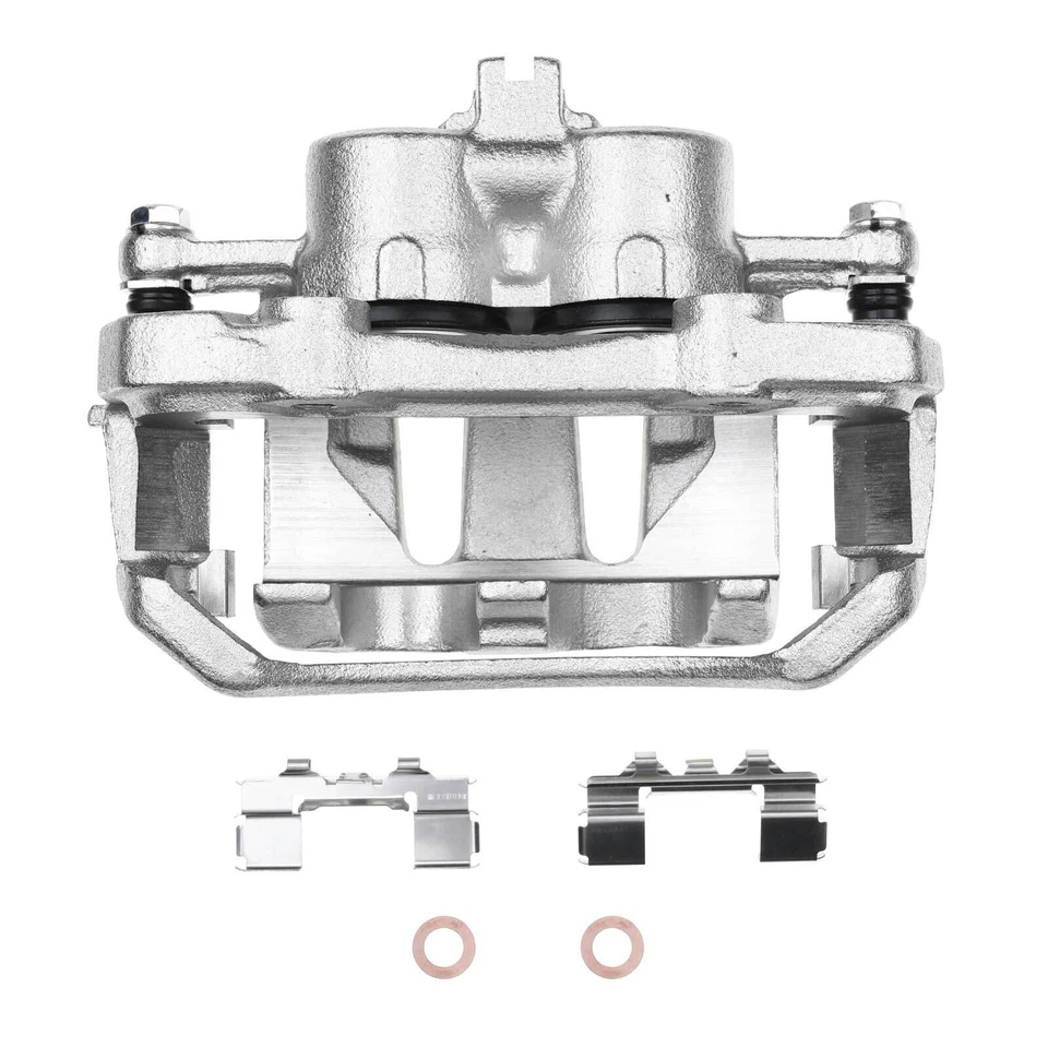 Pinza de freno de disco delantera derecha y derecha con soporte para camioneta Nissan D21 87-94 Pathfinder Foto 3 de 4