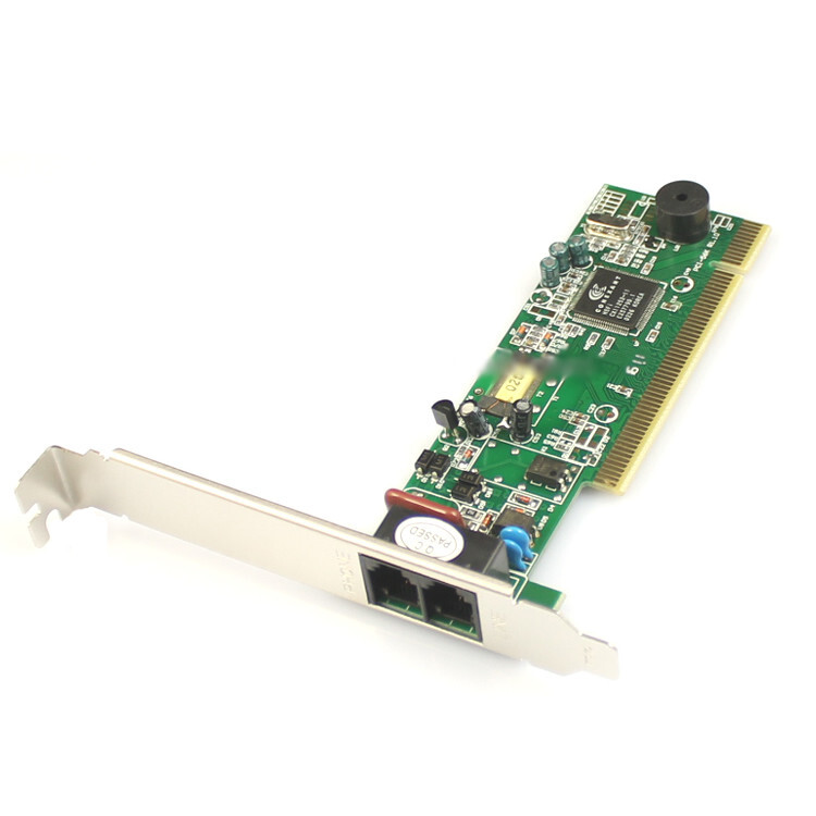 PCI 56K Data/Fax Modem PCI Kate Intern Faxmodem RJ11 56 Kbits Modem