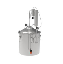 30L Edelstahl kessel Alkohol Destillieranlage haus Destille Wein Schnapsbrennen