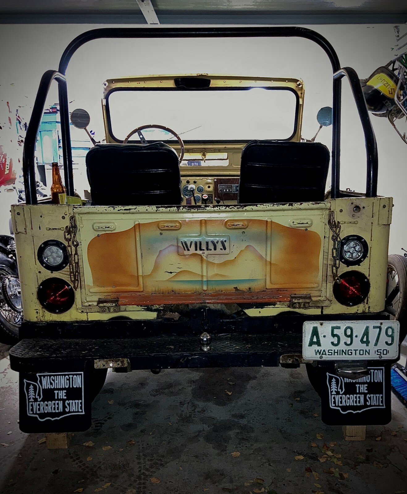 Washington State Vintage Mud Flaps (1 Pair) 12" Wide x 18" Long eBay