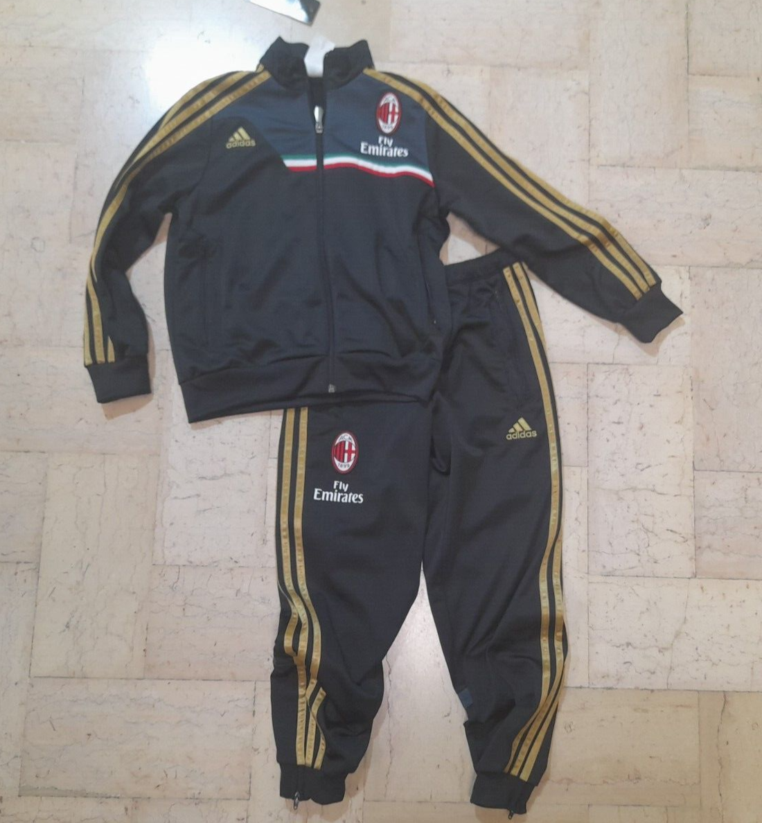 Ac Milan Adidas Tuta Adidas 2014 Uomo Paletta Maglia Milan 2016