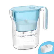 Waterdrop 200-Gallon Long-Life Water Filter Pitcher, NSF Certified,7-Cup