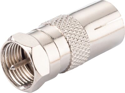 SCHWAIGER IEC/F-Adapter (F-Stecker > IEC Buchse)