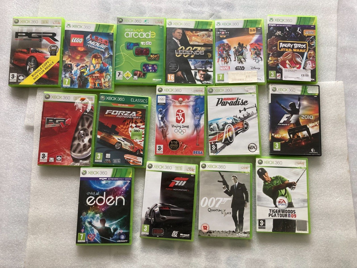 Job Lot Bundle of 16x Microsoft Xbox 360 Games PAL 15 Boxed Disc  Only