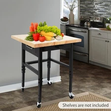 Butcher Block Countertop - Natural Maple Slab Wood Table Top for Coffee/Kitchen