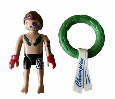 Playmobil Boxer Sportler Champion Fighter Kickboxen Kämpfer Wettkampf NEU