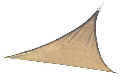 ShelterLogic Shade Sail Triangle, 12 ft. x 12 ft. x Heavyweight Sand