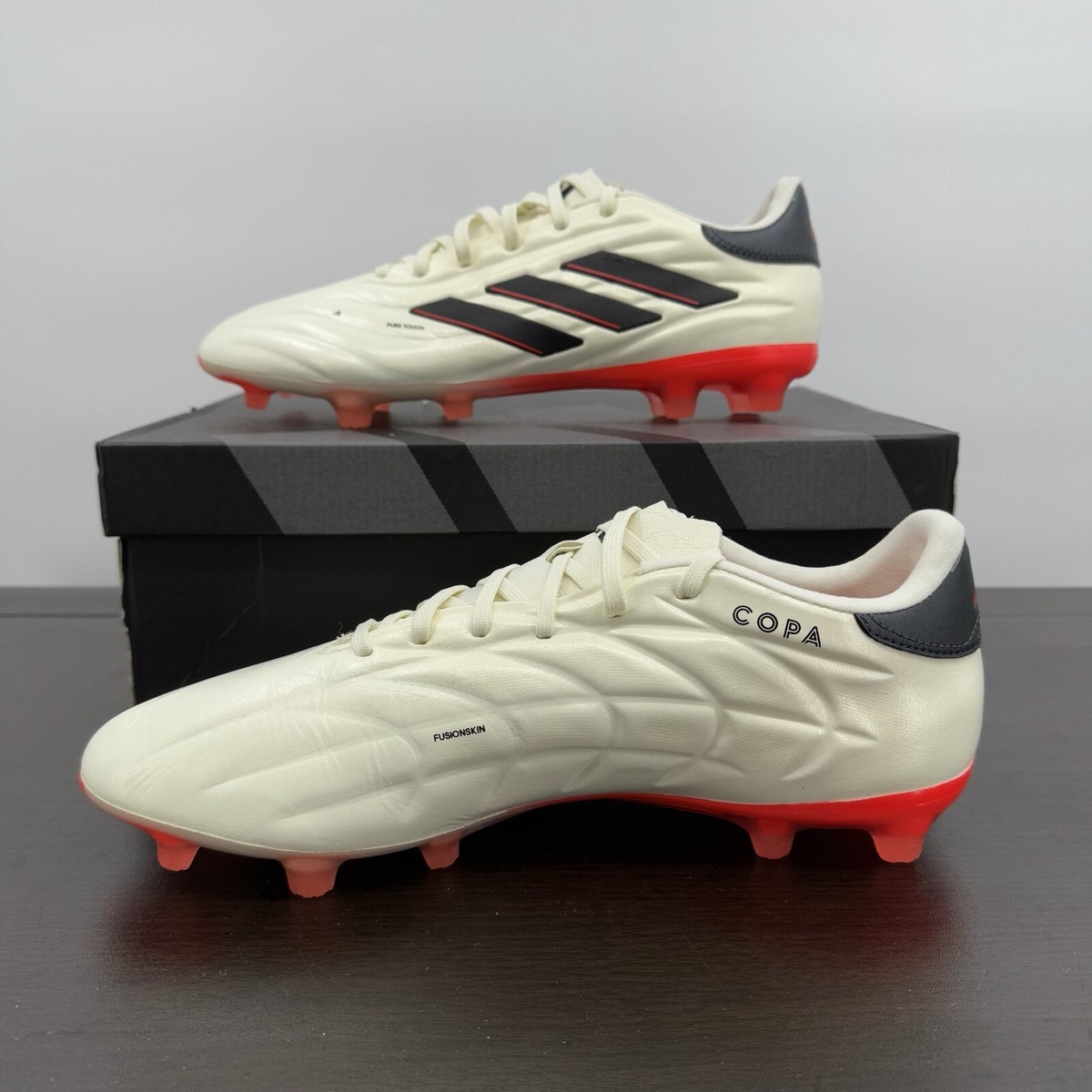 Adidas Copa Pure 2 PRO FG Soccer Cleats Shoes White IE4979  display picture 1