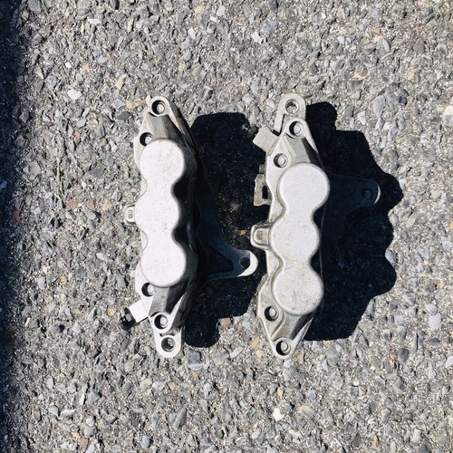 Par de pinzas de freno delanteras Kawasaki ZX9R ZX6R ZRX1100 TOKICO 6 potes 90 mm - Imagen 7 de 7