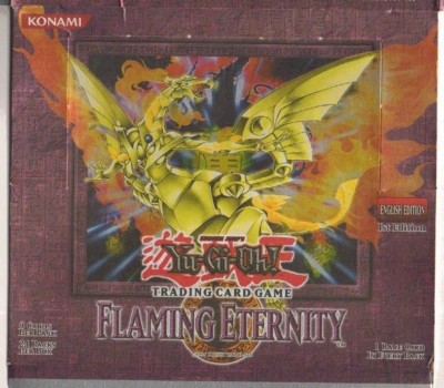 Yu-Gi-Oh! YUGIOH 1st EDITION FLAMING ETERNITY EMPTY BOOSTER BOX NO CARDS |  eBay