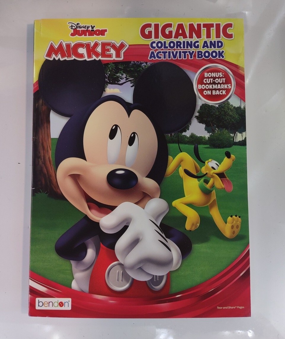 214626 Mickey Mouse Gigantic Coloring and Activity Book (24-pack