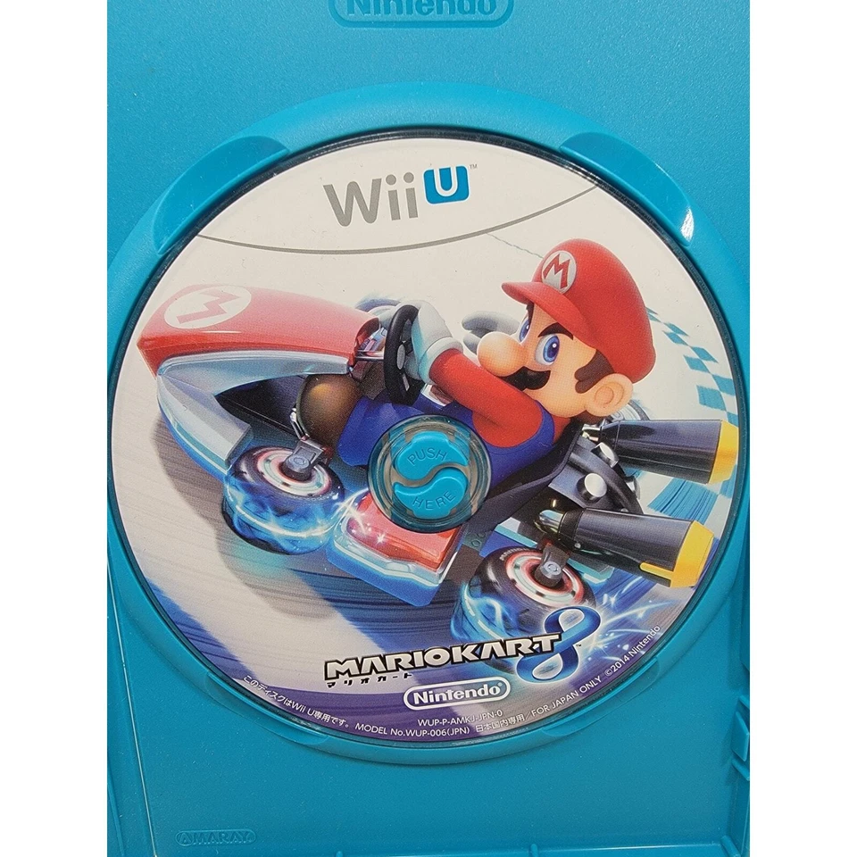 Nintendo Wii U MARIO KART 8 2014 Japanese Games US Seller - Image 4 of 4