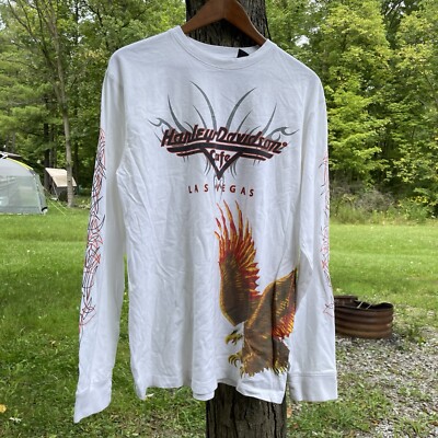 トップス HARLEY DAVIDSON / 90's USA long sleeves Vintage 90s Harley Davidson Long Sleeve T Shirt | eBay